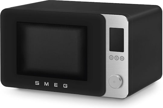 Smeg Mikrowellenofen mit Grill 27lt Schwarze