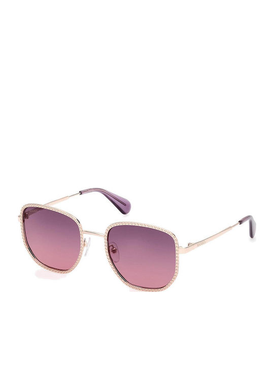 Max & Co Sonnenbrillen Ροζ Χρυσά mit Metall Gestell Max & Co Sonnenbrillen Ροζ Χρυσά mit Metall Gestell