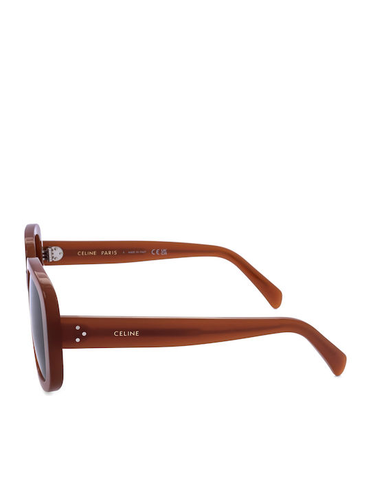 Celine Women's Sunglasses with Brown Frame and Gray Lens CL40299U-45A