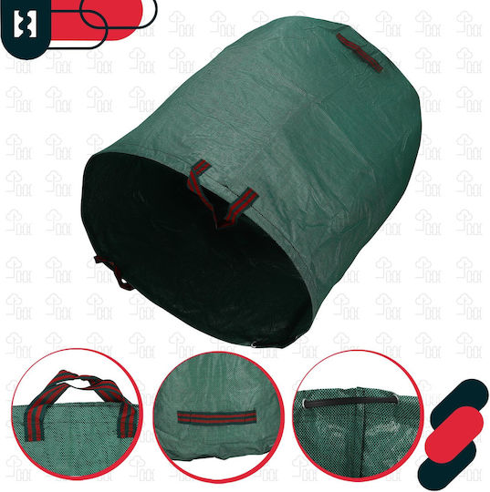 Garden Basket Leaves Grass Round Foldable Large 635 L Set 2 Pcs