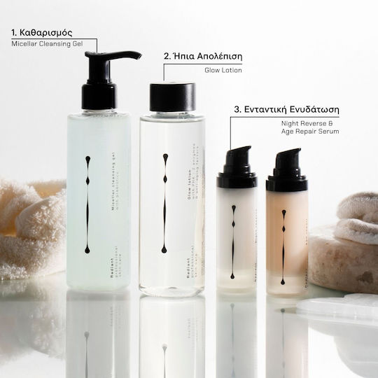 Radiant Age Repair Feuchtigkeitsspendend & Anti-Aging Serum Gesicht mit Hyaluronsäure für Strahlkraft & Straffung 30ml