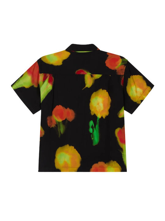 Obey Kinney Woven Shirt Black Multi