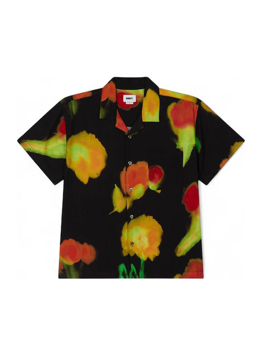 Obey Kinney Woven Shirt Black Multi