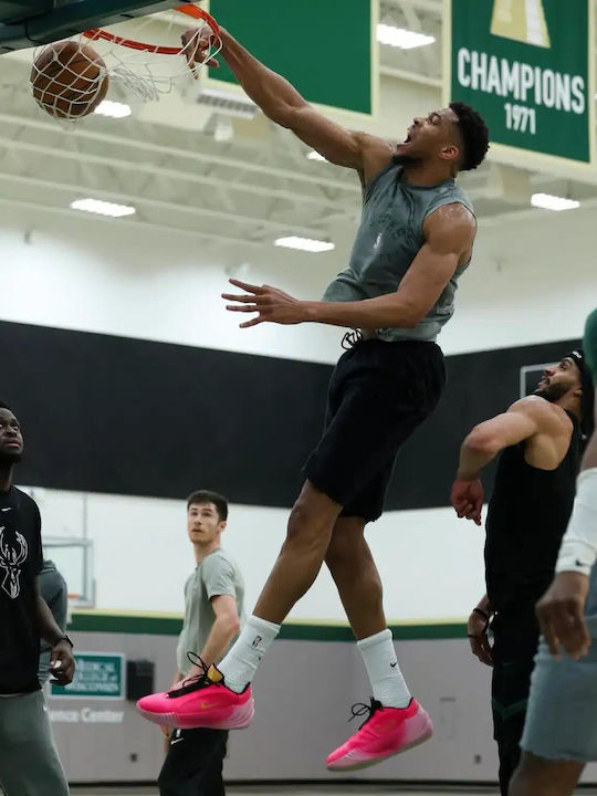 Giannis Freak 8 Buckitos Low Basketball Shoes Hyper Pink Hyper Orange Dynamic Yellow Oracle Pink Arctic Pink Black