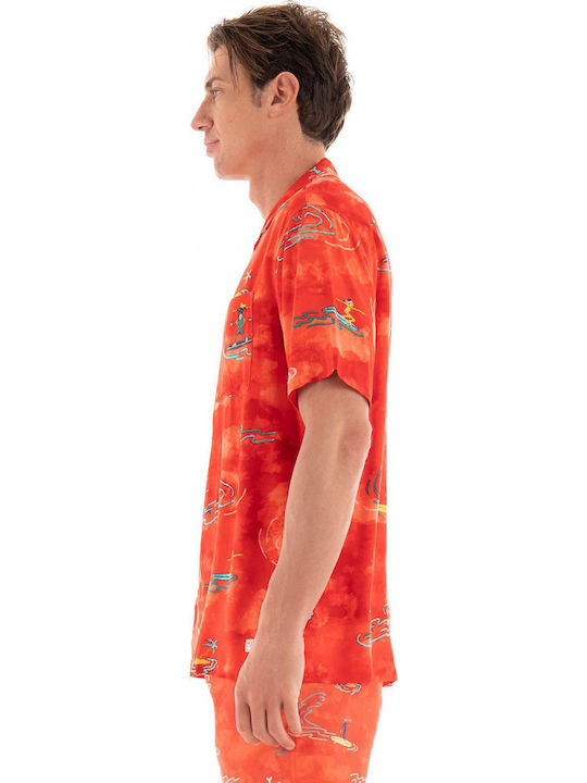 Scotch & Soda Πουκάμισο Κόκκινο