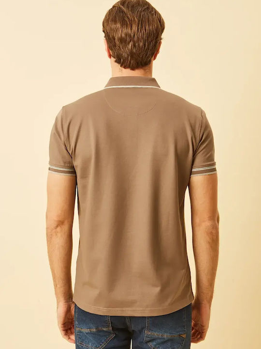 Brown Polo Men's Blouse