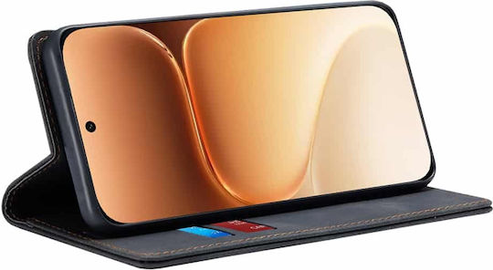 Techsuit Confy Hülle Book Schwarz (Honor 600 / 600 Pro)