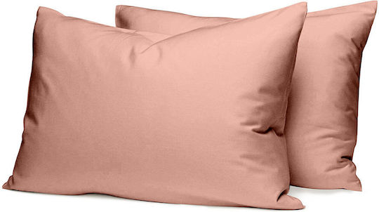 Sunshine Παπλωματοθήκη Βαμβακερή Μονή 170x250 Cotton Feelings 116 Light Pink