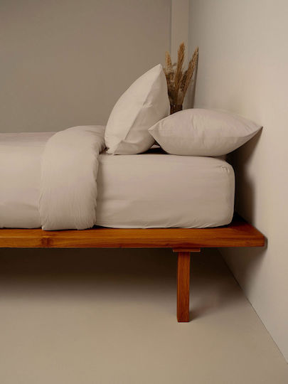 Sunshine Διπλή 200x250cm Cotton Feelings 119 Mocha