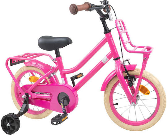 vidaXL 12 Zoll Kinderfahrrad BMX Rosa