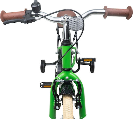 16" Детски Велосипед BMX Зелен