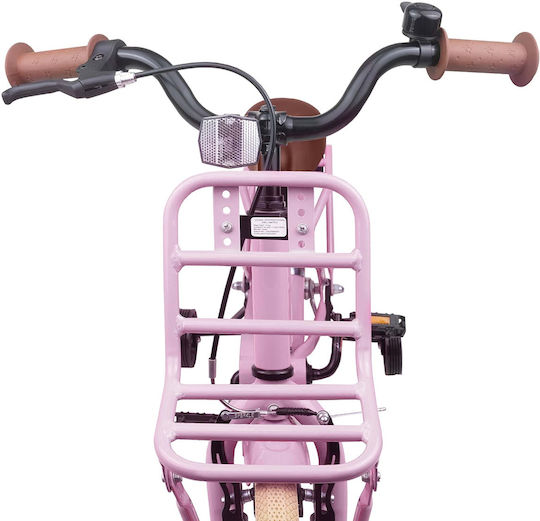 vidaXL 14" Детско Колело BMX Розово