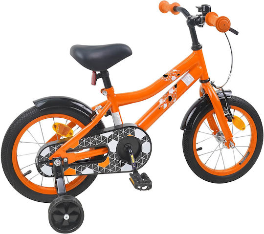 vidaXL 16" Παιδικό Ποδήλατo BMX Πορτοκαλί