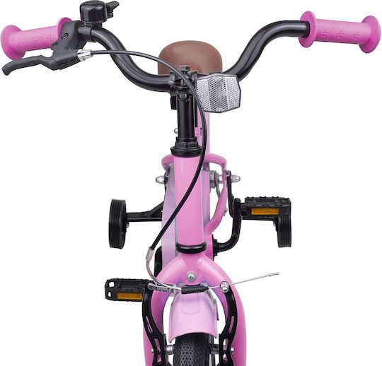 vidaXL 14" Παιδικό Ποδήλατo BMX Ροζ