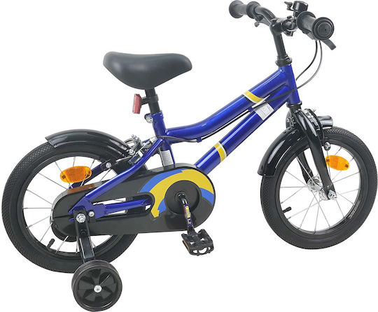 vidaXL 12" Παιδικό Ποδήλατo BMX Μπλε