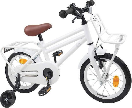 vidaXL 14" Kinderfahrrad BMX Weiß