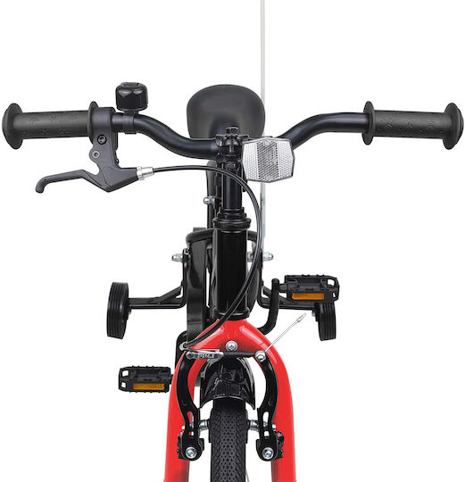 vidaXL 14 Zoll Kinderfahrrad BMX Schwarz