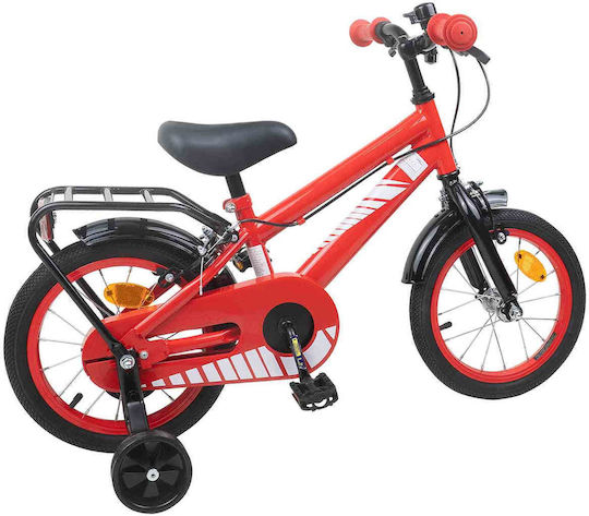 vidaXL Bicicletă Copii BMX 16" Roșie