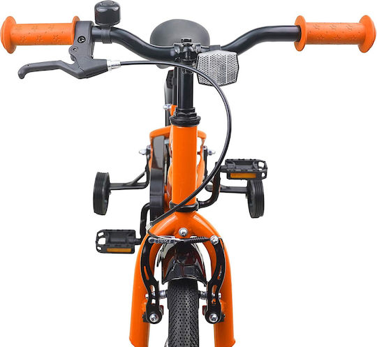 vidaXL 14" Kinderfahrrad BMX Orange
