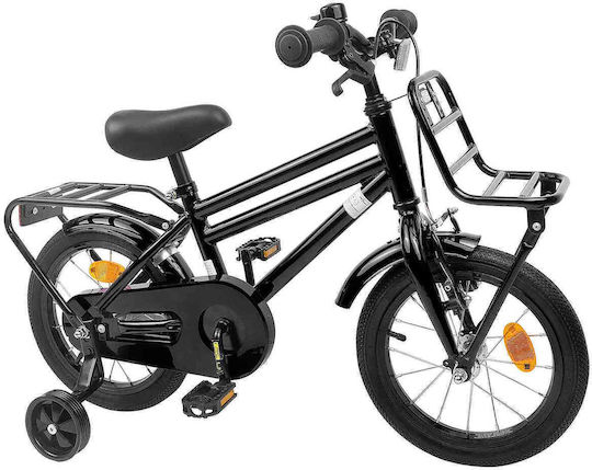 vidaXL 12" Kids' BMX Bicycle Black