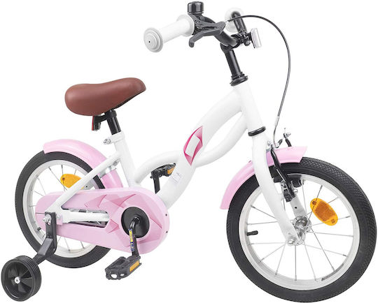 vidaXL 16" Kids' BMX Bicycle White