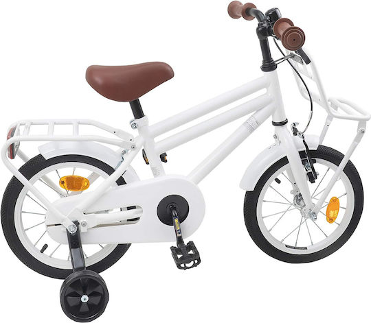 vidaXL 12" Kinderfahrrad BMX Weiß