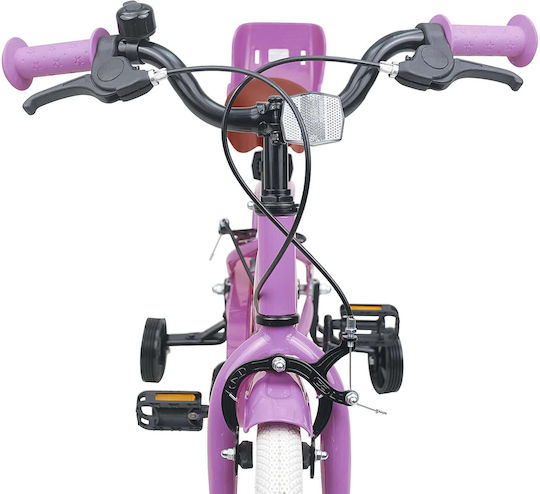 vidaXL 16 Zoll Kinderfahrrad BMX Lila