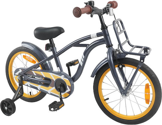 vidaXL 16" Παιδικό Ποδήλατo BMX Γκρι