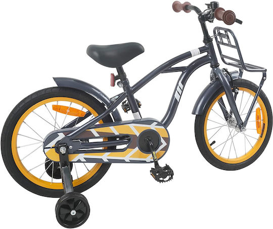 vidaXL 16" Παιδικό Ποδήλατo BMX Γκρι