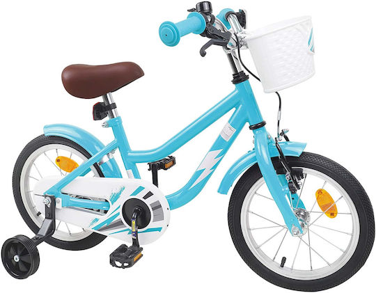 vidaXL 16" Детски Велосипед BMX Светлосин