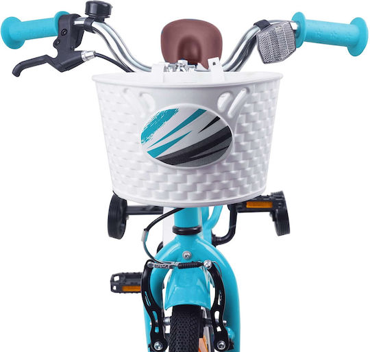 vidaXL 16" Детски Велосипед BMX Светлосин