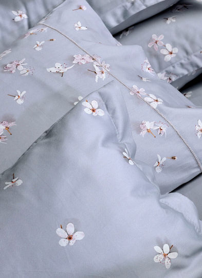 Down Town Home Jasmine Set King Size 4pcs 290x280cm Blue Down Town Home Jasmine Set King Size 4pcs 290x280cm Blue