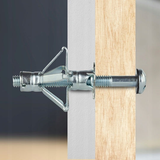 Wkręt-met Galvanized Drywall Screw with Diameter M6 and Length 58mm 3 Pieces