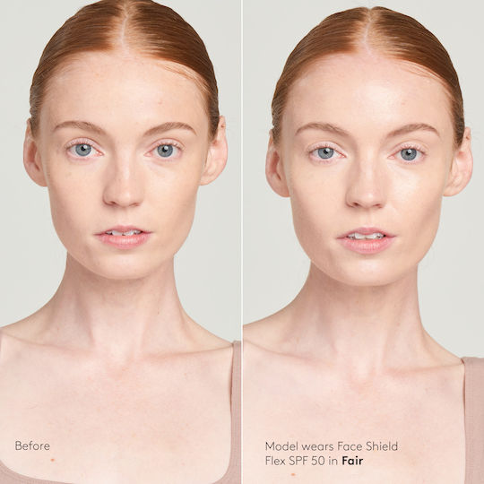 Colorescience Sunforgettable Total Protection Face Shield Flex Минерален Водоустойчив Слънцезащитен Крем За Лице SPF50 Оцветен Fair 55ml