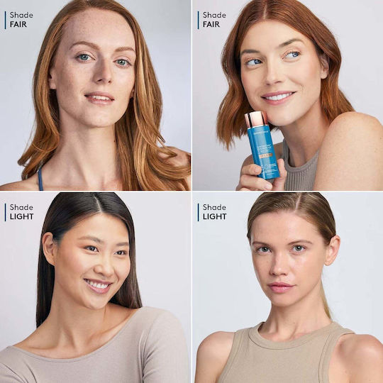 Colorescience Sunforgettable Total Protection Face Shield Flex Минерален Водоустойчив Слънцезащитен Крем За Лице SPF50 Оцветен Fair 55ml