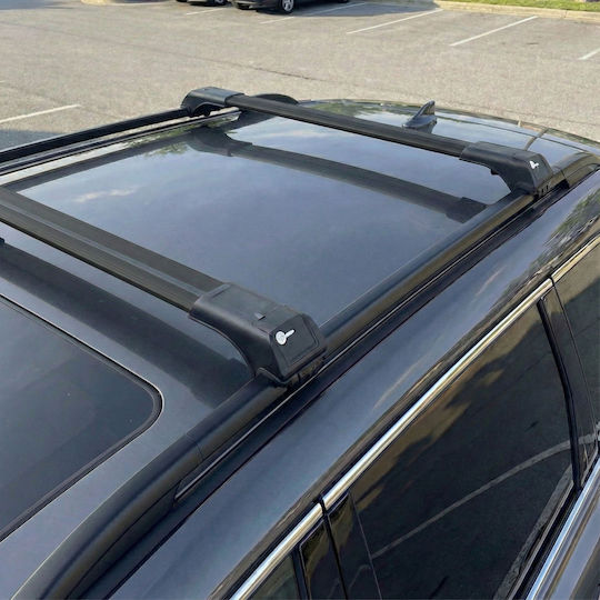 5K Parts Aluminium Dachträger Für Ford Kuga 2012-2020 Mit Dachträgerfüßen Schwarze