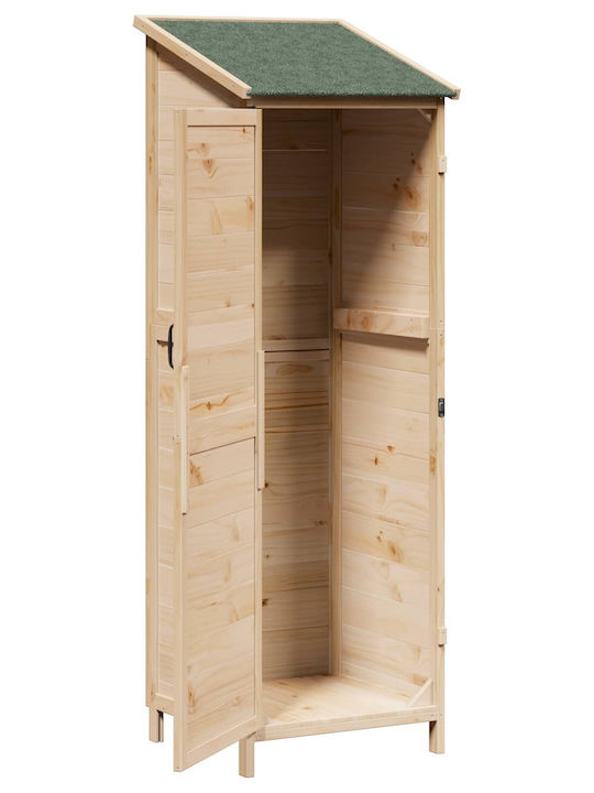 Hölzernes Gartenhaus M0.595xP0.56xH1.765m