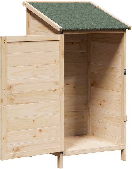 Wooden Garden Shed M0.59xP0.56xH1.135m