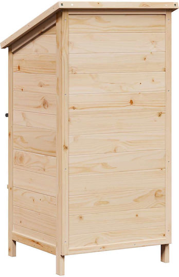 Wooden Garden Shed M0.59xP0.56xH1.135m