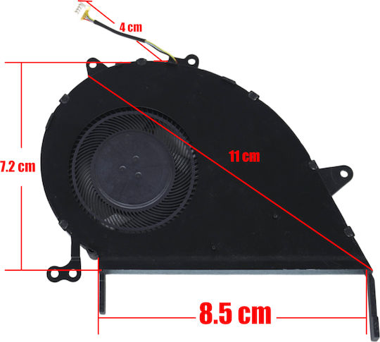 Laptop Fan Cpu Cooling Fan Asus Vivobook S14 S432 S432f S432fa S432fl X432 13nb0ml0t01111 Eg50050s1-cf31-s9a 3cxkqtmjn00 13nb0ml0am0101 Dq5d578m001 4pin Code 81683