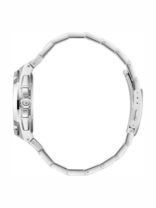 Quantum Adrenaline Men's Watch 41mm Battery with Silver Metal Bracelet