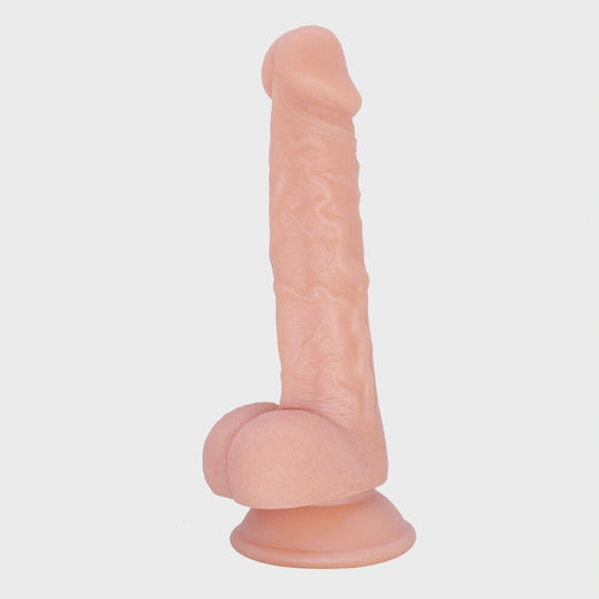 STD Ρεαλιστικό Dildo με Βεντούζα Flesh
