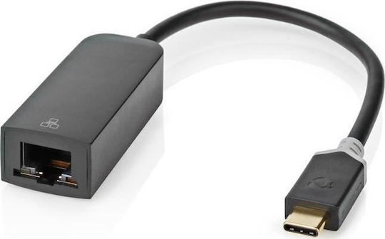 Nedis CCBW64952AT02 USB-C Network Adapter with Wired Ethernet Connection
