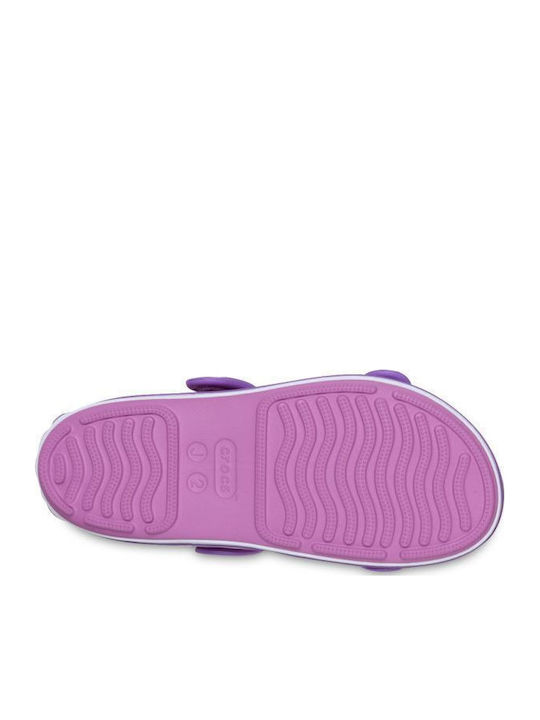 Crocband Παιδικά Ανατομικά Παπουτσάκια Θαλάσσης Ροζ