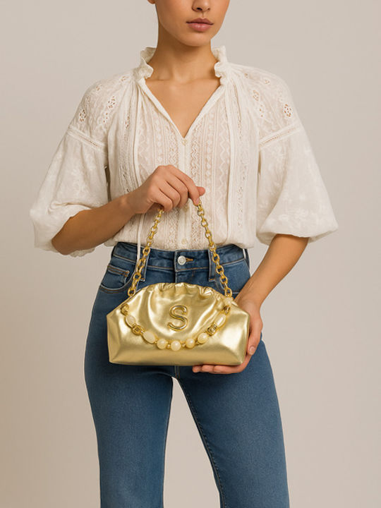 Zouzou Women's Shoulder Bag Gold