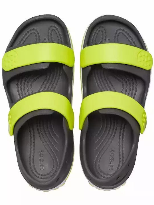 Crocband Children's Anatomical Beach Shoes Gray