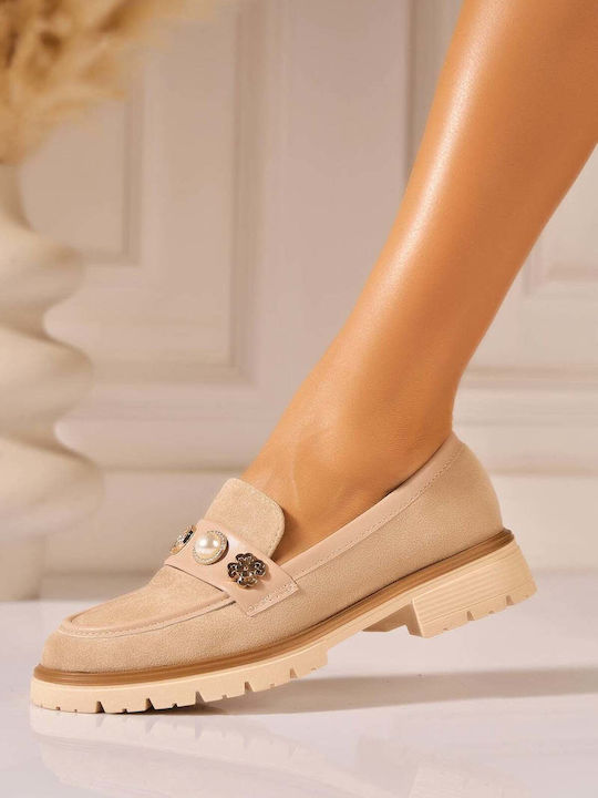 Mocasini De Damă Kaki