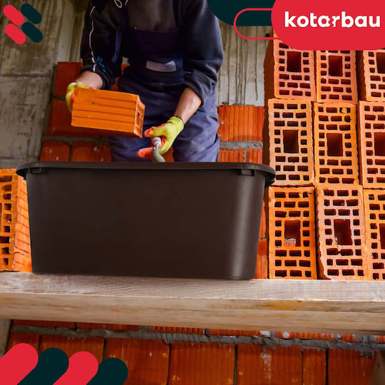 Kotarbau Kunststoff Blumentopf Braun 45cm