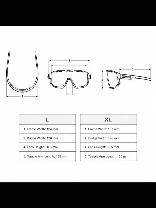 Bliz Unisex Sonnenbrillen mit Weißem Rahmen und Blauem Spiegelglas 702704