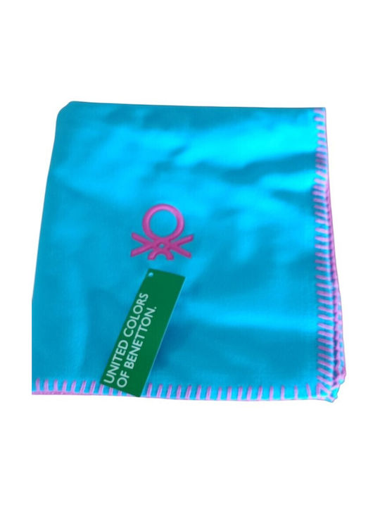 Benetton Decorative Pillow Case Fleece Green 47x47cm